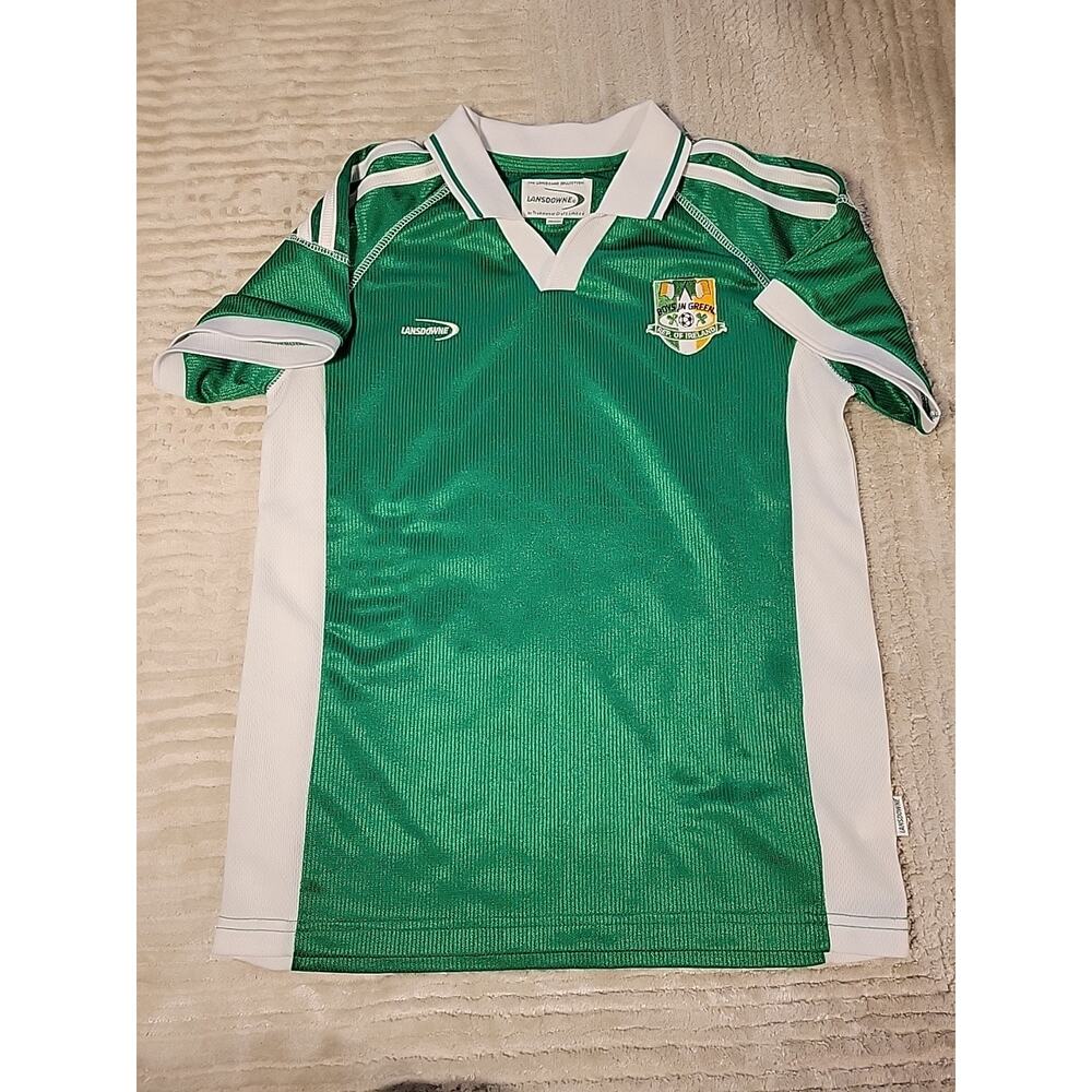 Lansdowne Ireland Soccer Jersey Shirt Youth Medium 9-10 Top Futbol Boys Irish